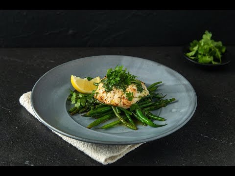 Video: Cod With Green Sauce