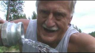 Drinking Premium Spring-Fed Water At Bates, Austin Oregon - You Cant Beat It By Norm Rasmussen