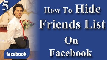 How To Hide Friends List On Facebook Part 5 in Dari / Farsi Omar Akbari