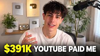 what youtube paid me for 375 million views ($391k)
