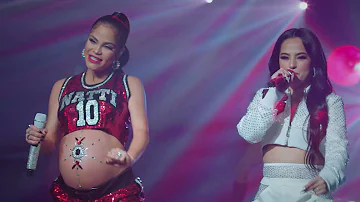 Natti Natasha X Becky G Ram Pam Pam Live On The Tonight Show Starring Jimmy Fallon 