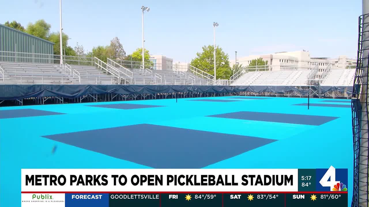 Metro Parks to open pickleball stadium - YouTube