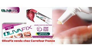 أقوى لاصق طقم الأسنان من مواد طبيعية عضوية ١٠٠% . بزيت الزيتون البكر Olivafix denture adhesive