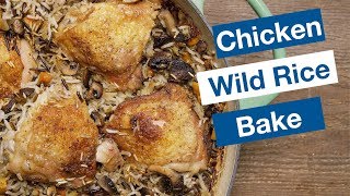 How To Make The Best Skillet Chicken With White Wild Rice