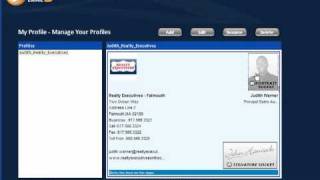 HIE5 eMail Marketing Software - Configuring & Using Profiles screenshot 1