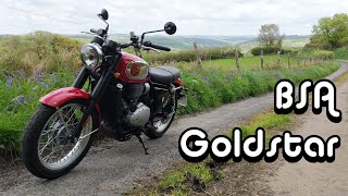 Triumph Fan's FIRST RIDE REVIEW on the BSA GOLDSTAR
