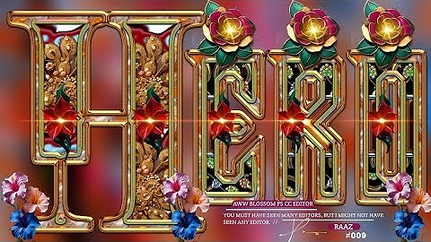 Glass Font Editing 2025  | How To Make new Glass Font editing | Glass Font Dp Editing  | Glass Font