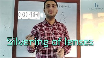 Ray Optics 21 : Silvering Of One Surface Of Lens - Silvered Lens IOM/KU/BPKIHS/Patan