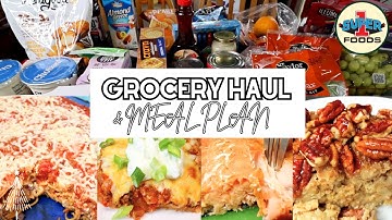 Healthy Weekly Grocery Haul for Weight Loss🛒 ➕ Healthy Cozy Meal Ideas 😀👩‍🍳🍽️Weight Watchers Points!