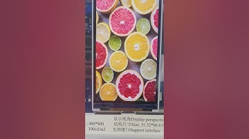 3.5 Inch TFT LCD Display 480x800 RGB 18 BIT BIT Interface Full Viewing Angle LCD Display.#lcd