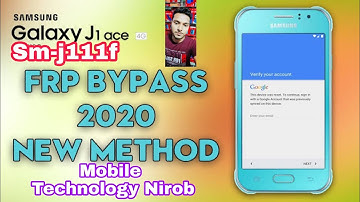 Samsung Sm-J111F (J1 Ace) Frp Bypass Easy Unlock Google Account Bypass Without PC