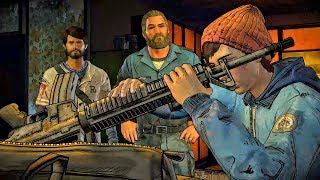 Retarded Gabe Rats Out Javier About Killing Conrad in Sewers (Walking Dead | Telltale Games)