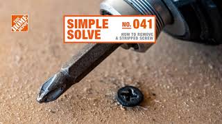 How To Remove a Stripped Screw