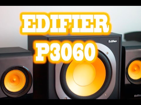 Caixas de Som Edifier  P3060 2.1 - REVIEW