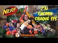 J'ai encore craqué !!! Enorme lot NERF acheter sur leboncoin.