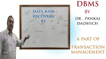 DATABASE RECOVERY #1/BY DR. PANKAJ DADHICH/introduction/types of storage/failure, error ,fault