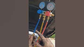 insanely easy!! how to add page oil to ac system #fypシ #mobile #mechanic #love #work #bmw #funny
