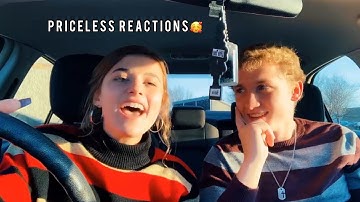 Singing in front of friends and family priceless reactions