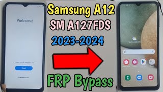 Samsung A12 SM A127FDS FRP Bypass Unlock Tool in One Click Remove Google Account Easy!!