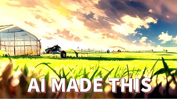 AI draws an Anime farmland, the results are incredible ! Disco Diffusion
