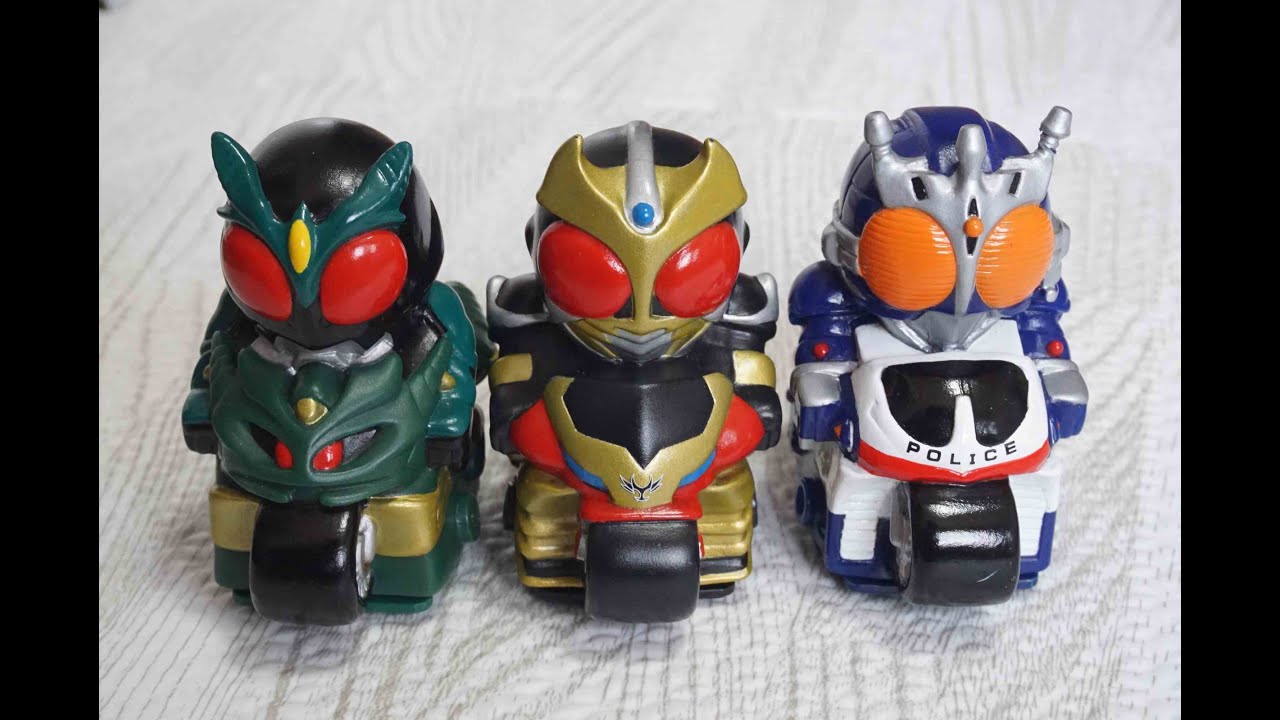 仮面ライダーアギト くるっぴー ゼンマイ式 マシントルネイダー/ガード