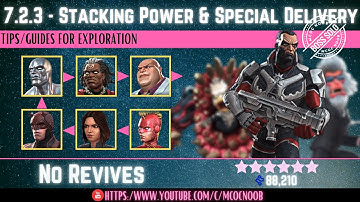 MCOC: Act 7.2.3 - Stacking Power & Special Delivery - (Book 2, Act 1.2) - Tips/Guides - No Revives