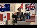 AUS🇦🇺 VS Canada🇨🇦VS  USA 🇺🇸 VS UK 🇬🇧  Which is Best | International Students