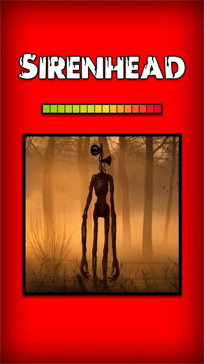 Siren Head [ Urban Legend] #horror #urbanlegend #animation #sirenhead