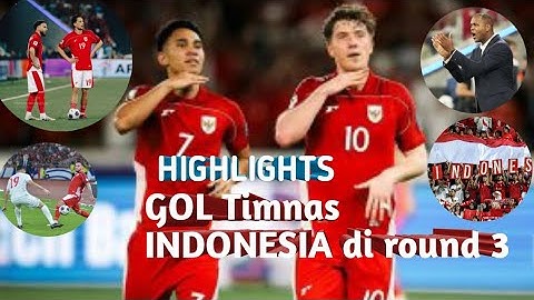 HIGHLIGHTS Gol Timnas Indonesia di  babak 3,Kualifikasi piala dunia . #timnasindonesia #highlights