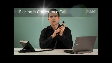 OpenScape IP 35G Video Tutorial | Placing a Conference Call