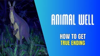 Animal Well How To Get the True Ending - Exit Trophy / Achievement