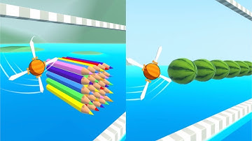 Swing Slice! Very Satisfying And Relaxing ASMR Slicing Game