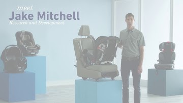 How to Install your SlimFit3™ LX 3-in-1 Car Seat Rear-Facing using the Lower Anchor Attachment