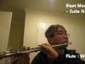 Bizet Menuet from L'Arlesienne Suite No 2 - Flute by Won Shik Paik