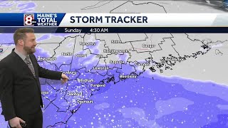 Snowstorm begins tonight