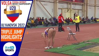 U20 Triple Jump • 2022 V.F.D. Indoor Championships ᴴᴰ