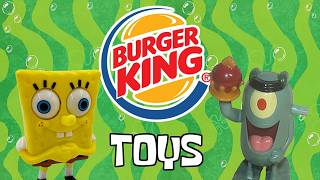 SPONGEBOB FAST FOOD TOYS!!!