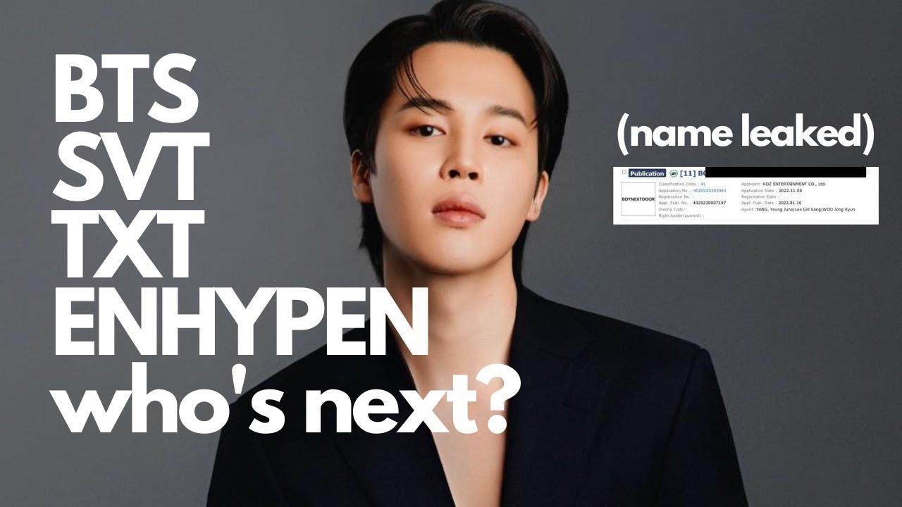 HYBE's New Boy Group will debut in 2023 (group name already leaked