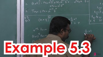 3. Maths | Binomial theorem, Sequences and Series | Example 5.3
