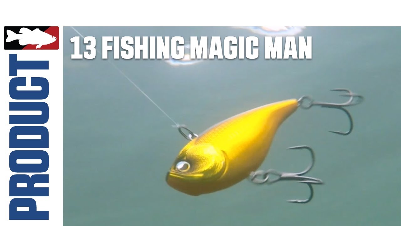 13 Fishing Magic Man Single & Multi Pitch Lipless Crankbaits Product Video  