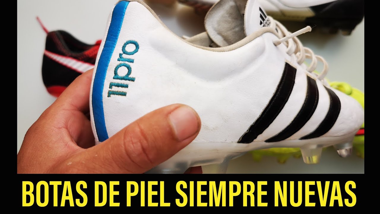 zapatos de futbol de piel de canguro