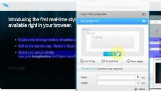bluePen Editor - online visual CSS editor screenshot 3
