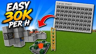 The BEST Automatic Cobblestone Farm in Minecraft 26.2 (Tutorial)
