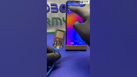 ESP32 + MIT App = Tap to light! Control LEDs from your smartphone! #roboarmy #smartlight #MIT