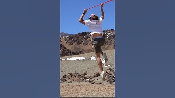 Octomoves rope flow in Teide national park #ropeflow #fun #fitness #fitnessexercise #workout