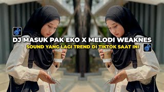 DJ MASUK PAK EKO X MELODI WEAKNES SOUND YANG LAHI TREND DI TIKTOK 2023