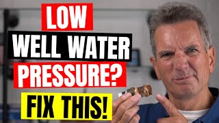 low water pressure from your well? check this first! #shorts