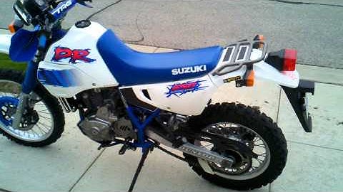 94 Suzuki DR650 with supertrapp exhaust