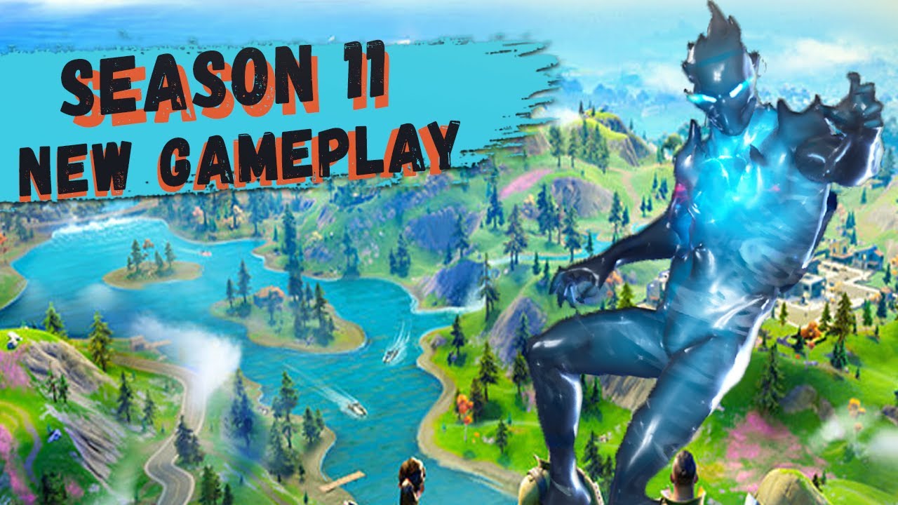 SEASON 11 "THE END" BATTLE PASS TIER 100! NEW *CHAPTER 2* MAP GAMEPLAY! Tier 100 Skins