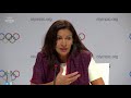 IOC Session – Day 1 - IOC / Paris 2024 / LA 2028  joint press conference